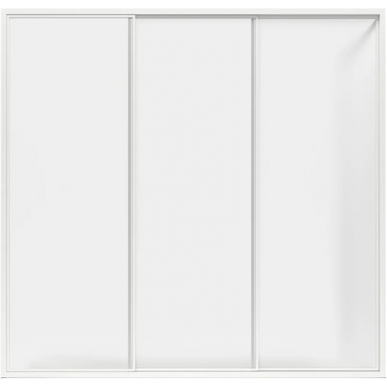 Шторка для ванны BAS Бриз, Верона, Ибица 150x145 (3 створки пластик)