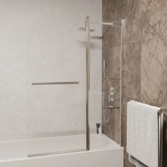 Шторка для ванны RGW Screens SC-08 1000x1500 с ручкой и полками