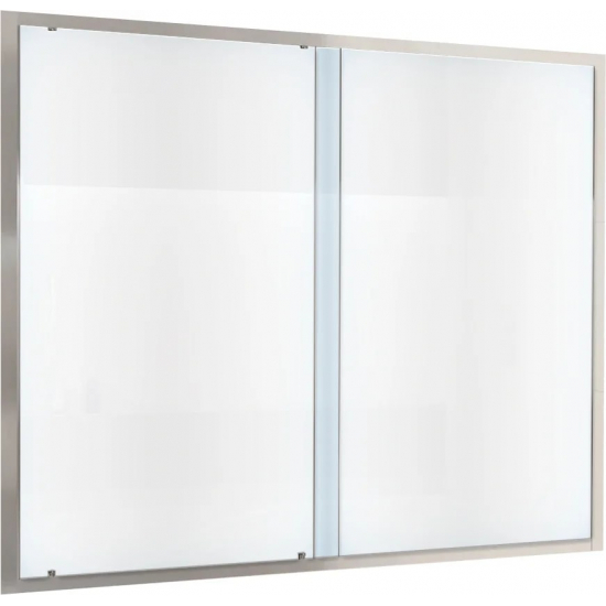 Шторка для ванны RGW Screens SC-43 150х150, профиль хром, стекло матовое