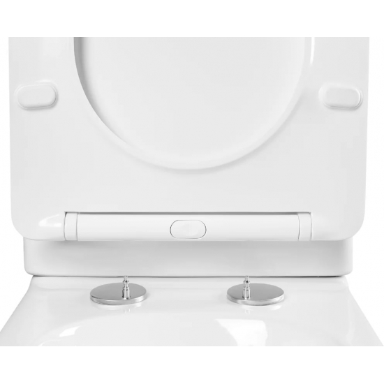 Сиденье для унитаза АКВАТЕК Амадео AQ0101-00 с микролифтом, быстросъёмное, белое