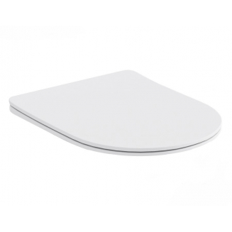 Сиденье для унитаза АКВАТЕК AQ0304-00 тонкое с микролифтом, быстросъёмное, белое