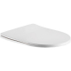 Сиденье для унитаза АКВАТЕК Европа AQ0009-00 с микролифтом, быстросъёмное, белое