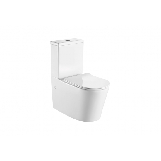 Сиденье для унитаза АКВАТЕК Европа AQ0009-00 с микролифтом, быстросъёмное, белое