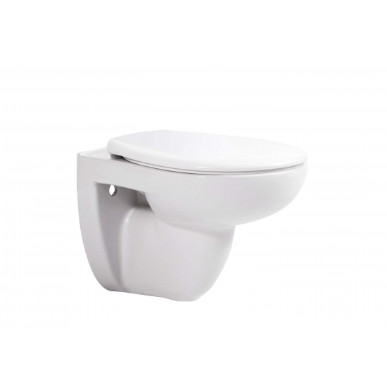 Сиденье для унитаза АКВАТЕК Каир AQ0170-00 с микролифтом, быстросъёмное, белое