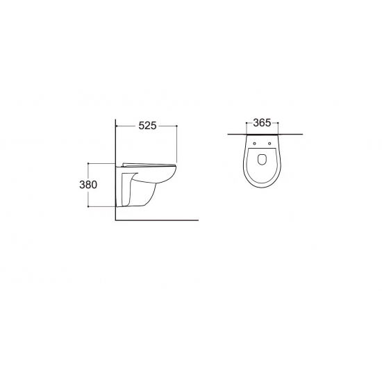 Сиденье для унитаза АКВАТЕК Каир AQ0170-00 с микролифтом, быстросъёмное, белое