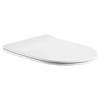 Сиденье для унитаза АКВАТЕК Классик AQ0102-00 с микролифтом, быстросъёмное, белое