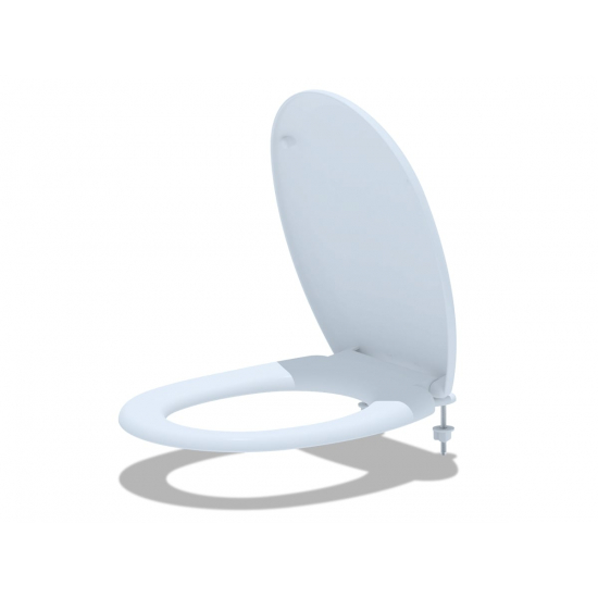 Сиденье для унитаза АНИ-ПЛАСТ WS0210 Комфорт, Бриз, Ардо, Дора, ЦОП с высоким бачком