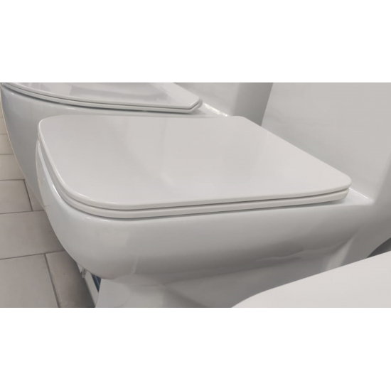 Сиденье для унитаза AZARIO Zeno AZ-1169 микролифт, дюропласт аналог