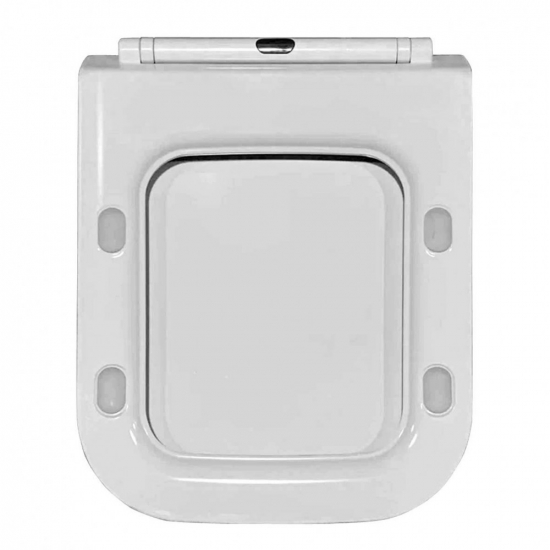 Сиденье для унитаза BERGES Wasserhaus Floe Slim SO с микролифтом, быстросъёмное