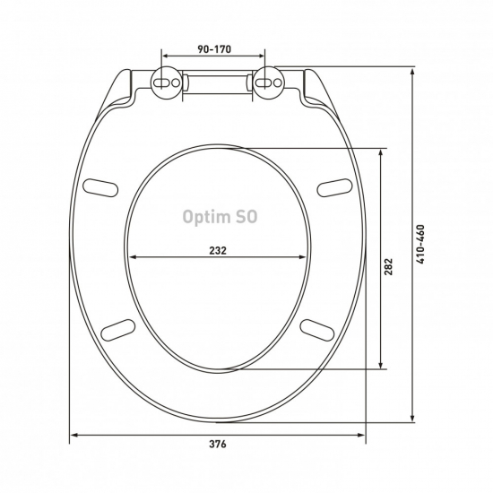 Сиденье для унитаза BERGES Wasserhaus Optim SO с микролифтом, быстросъёмное
