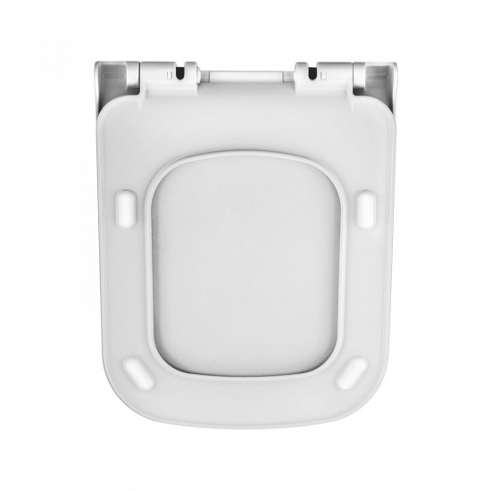 Сиденье для унитаза BERGES Wasserhaus Quad slim SO с микролифтом, быстросъёмное