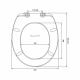 Сиденье для унитаза BERGES Wasserhaus Real PP