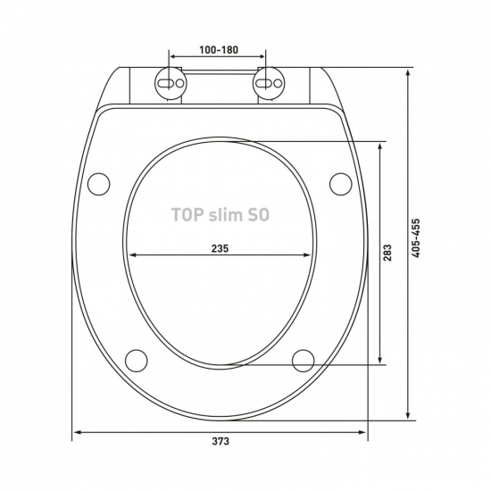 Сиденье для унитаза BERGES Wasserhous Top slim SO с микролифтом, быстросъёмное