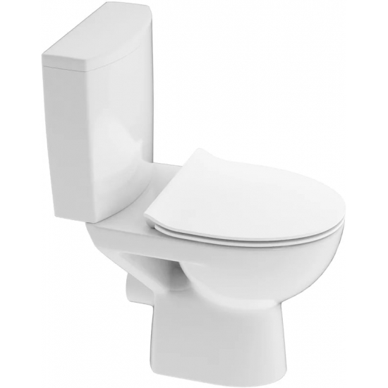 Сиденье для унитаза CERSANIT Parva DPL EO slim с микролифтом, быстросъёмное