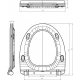 Сиденье для унитаза CERSANIT Parva DPL EO slim с микролифтом, быстросъёмное