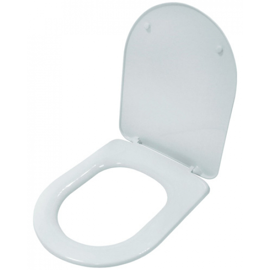 Сиденье для унитаза ИНКОЭР Ирма голубовато белое