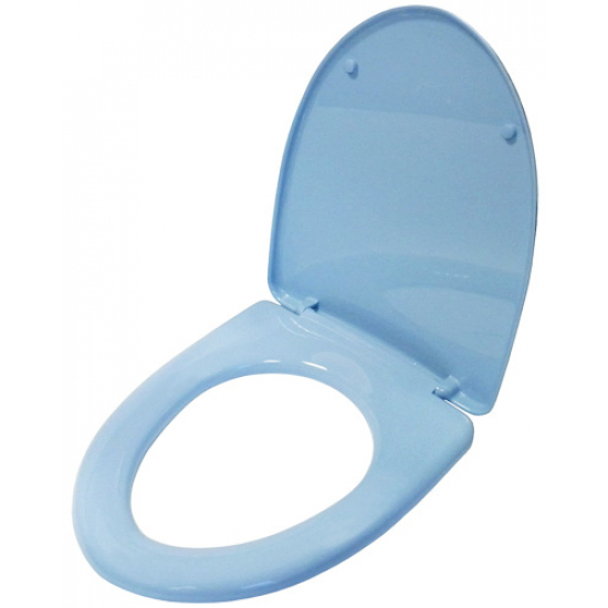 Сиденье для унитаза ИНКОЭР Версия голубое