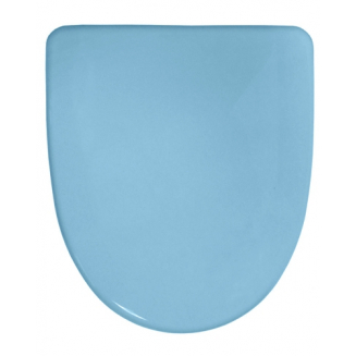 Сиденье для унитаза ИНКОЭР Вест-М голубое