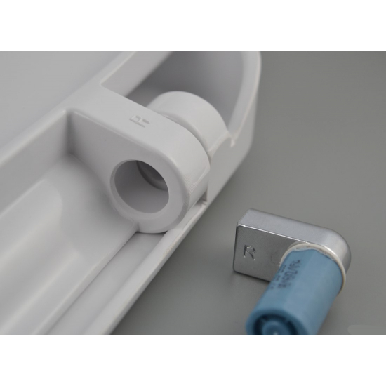 Сиденье для унитаза SANITA LUXE Amalfi, Art, Attica, Best, Blanc, Fest с микролифтом быстросъёмное