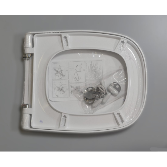 Сиденье для унитаза SANITA LUXE Infinity с микролифтом, быстросъёмное