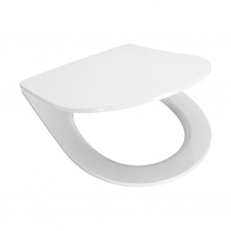 Сиденье для унитаза SANTEK Остин 1WH302485 тонкое с микролифтом, быстросъёмное дюропласт