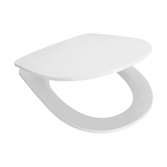 Сиденье для унитаза SANTEK Юнион 1WH501634 тонкое с микролифтом, быстросъёмное дюропласт