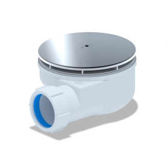 Сифон для душевого поддона АНИ-ПЛАСТ 1 1/2"*90, h 53мм, Е350C