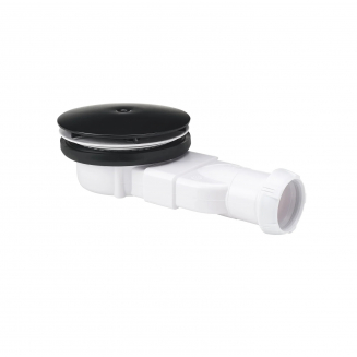 Сифон для душевого поддона WIRQUIN Slim 30722861 чёрный