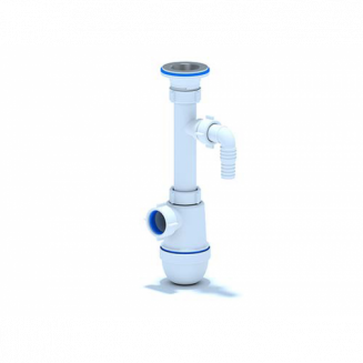 Сифон для раковины АНИ ПЛАСТ 1 1/4"*40 Ani с носиком C1300