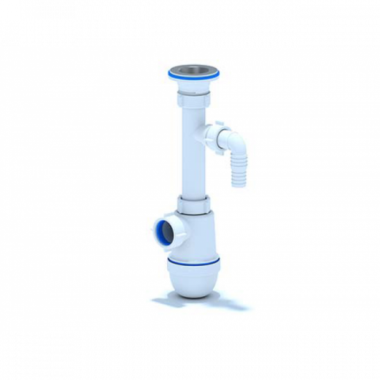 Сифон для раковины АНИ ПЛАСТ 1 1/4"*40 Ani с носиком C1300