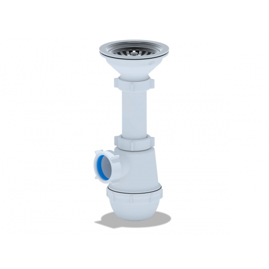 Сифон для раковины АНИ ПЛАСТ 3 1/2"*40 АНИ Грот А0150