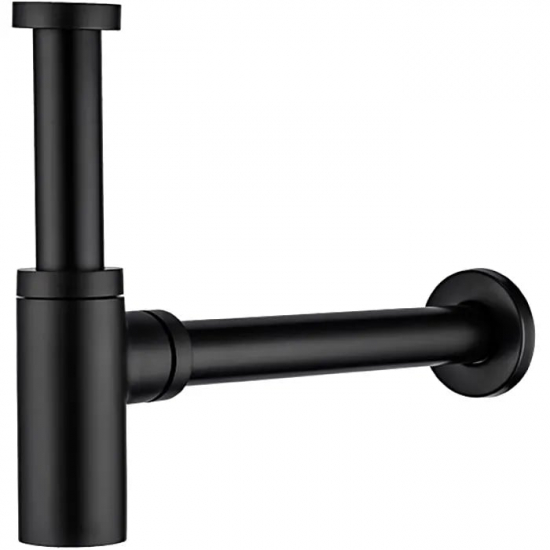 Сифон для раковины FRAP F82-7 чёрный