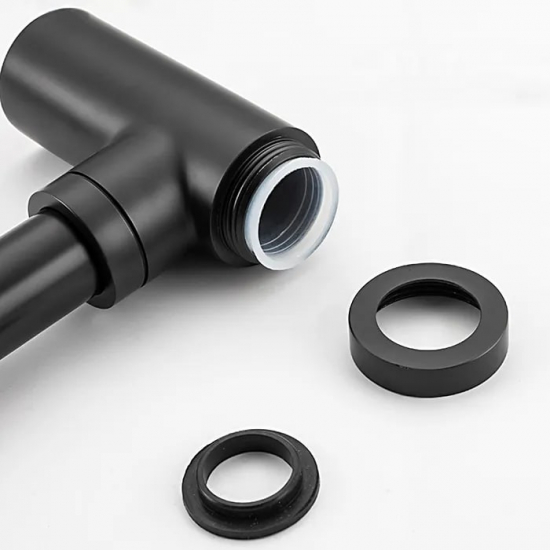 Сифон для раковины FRAP F82-7 чёрный