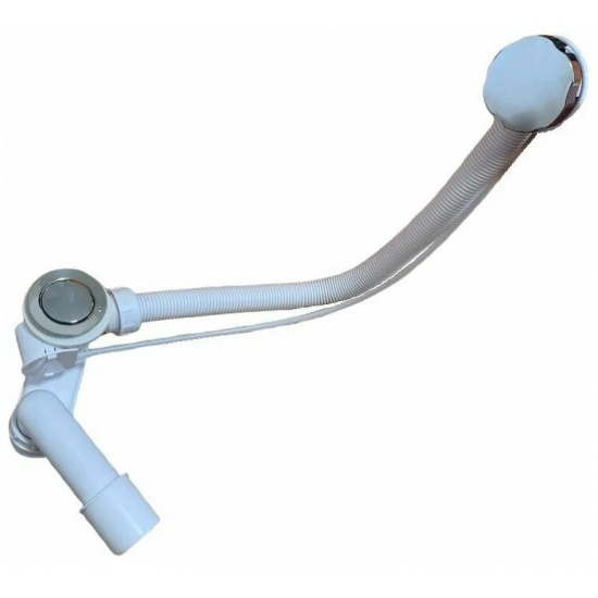 Сифон для ванны полуавтомат VEGA V55K 60 см хром