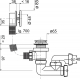 Сифон для ванны WIRQUIN 30975014 