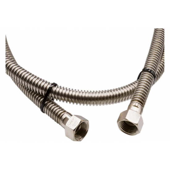 Сильфонная подводка для газа 1/2x1,0 метр вн/вн VRT