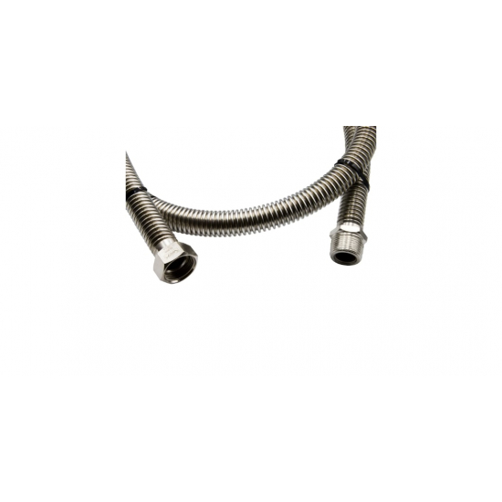 Сильфонная подводка для газа 1/2x1,5 метра вн/нар VRT