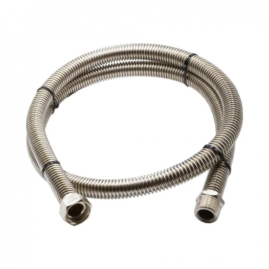 Сильфонная подводка для газа 1/2x1,8 метра вн/нар VRT
