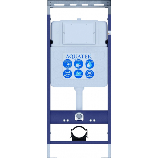 Система инсталляции для унитазов AQUATEK Easy Fix 50 INS-0000010 со звукоизоляционной плитой