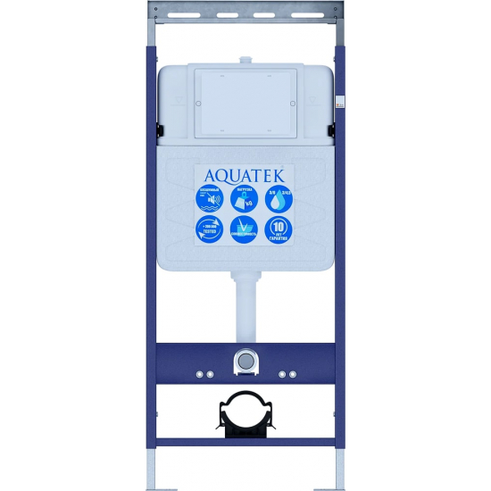 Система инсталляции для унитазов AQUATEK Easy Fix 50 INS-0000010 со звукоизоляционной плитой