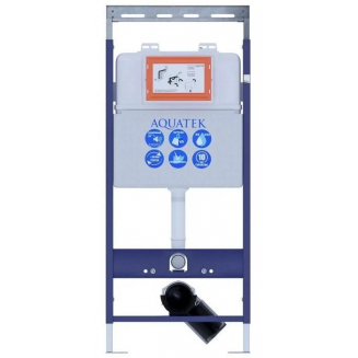 Система инсталляции для унитазов AQUATEK Easy Fix 51 INS-0000009 без кнопки