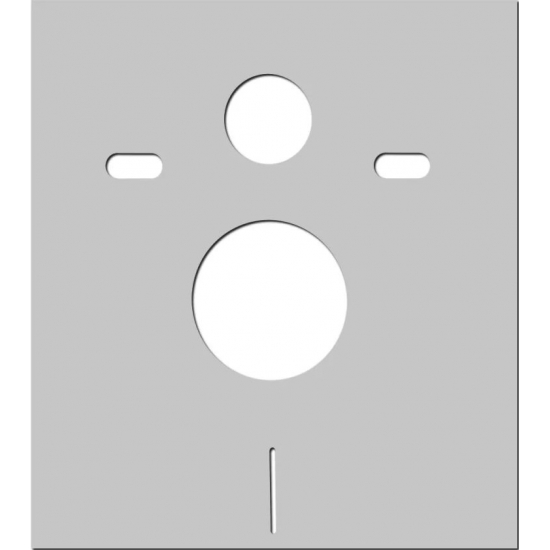 Система инсталляции для унитазов BERGES Atom 410 + клавиша хром глянцевая