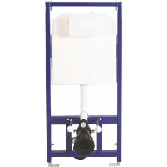 Система инсталляции для унитазов BERGES Novum 040221 + клавиша белая