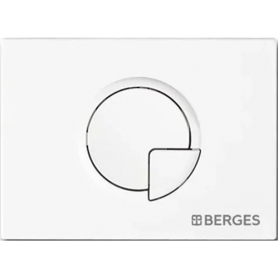 Система инсталляции для унитазов BERGES Novum 040221 + клавиша белая