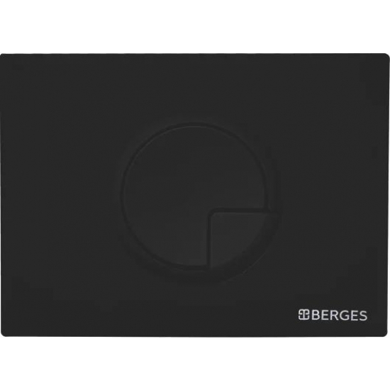 Система инсталляции для унитазов BERGES Novum 040225 + клавиша чёрная