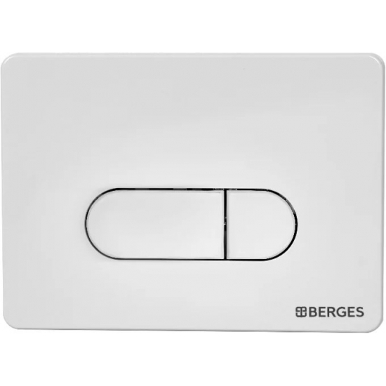 Система инсталляции для унитазов BERGES Novum 040234 + клавиша белая