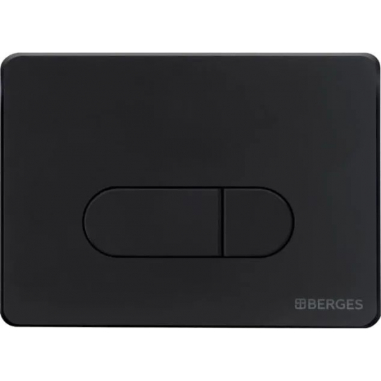 Система инсталляции для унитазов BERGES Novum 040235 + клавиша чёрная