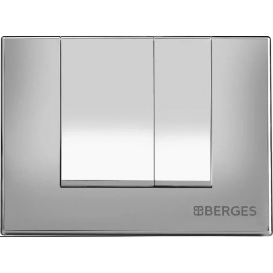 Система инсталляции для унитазов BERGES Novum 040243 + клавиша хром