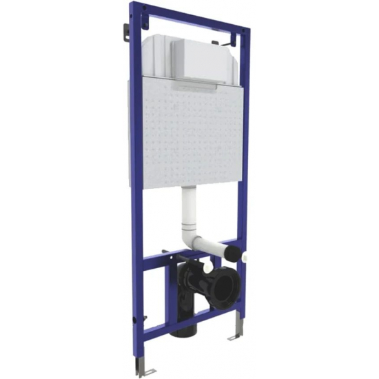 Система инсталляции для унитазов BERGES Novum 040253 + клавиша хром