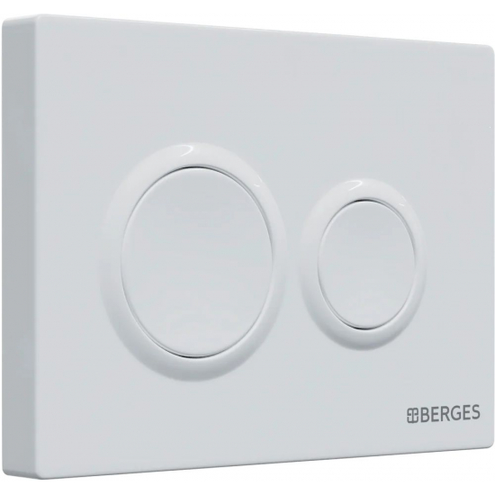Система инсталляции для унитазов BERGES Novum 040261 + клавиша белая